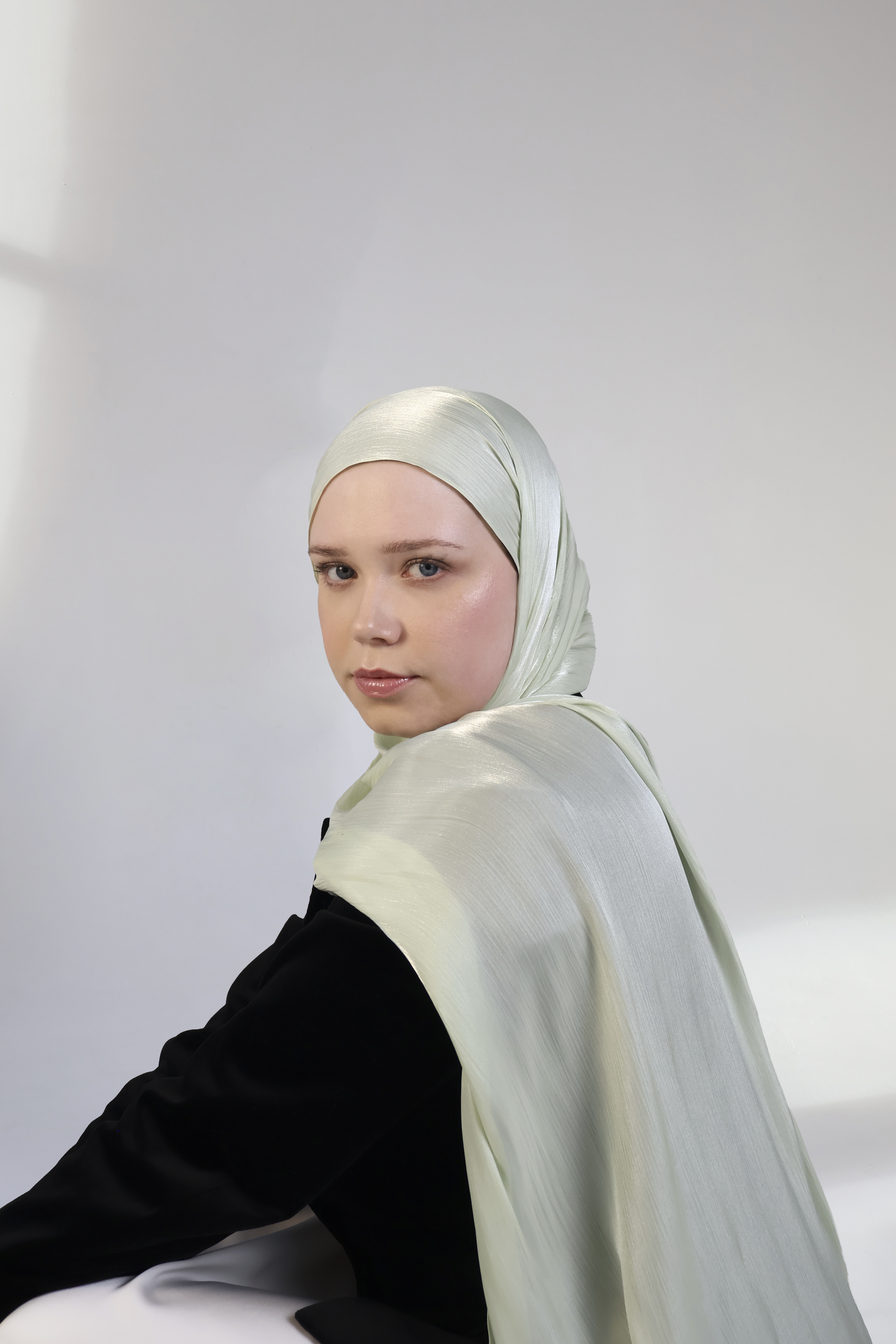 SAGE - Organza Hijab