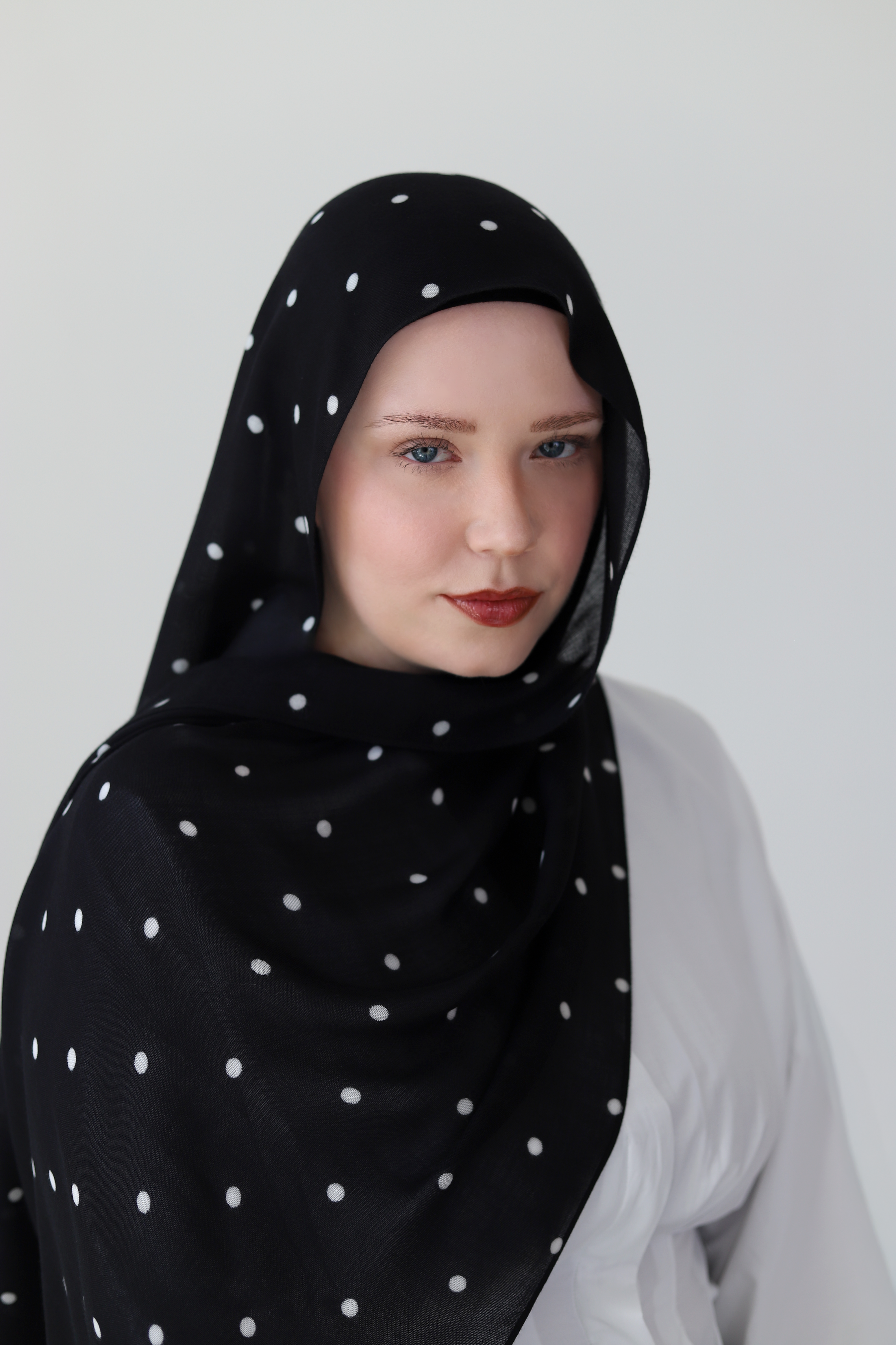Polka Dot Modal - BLACK